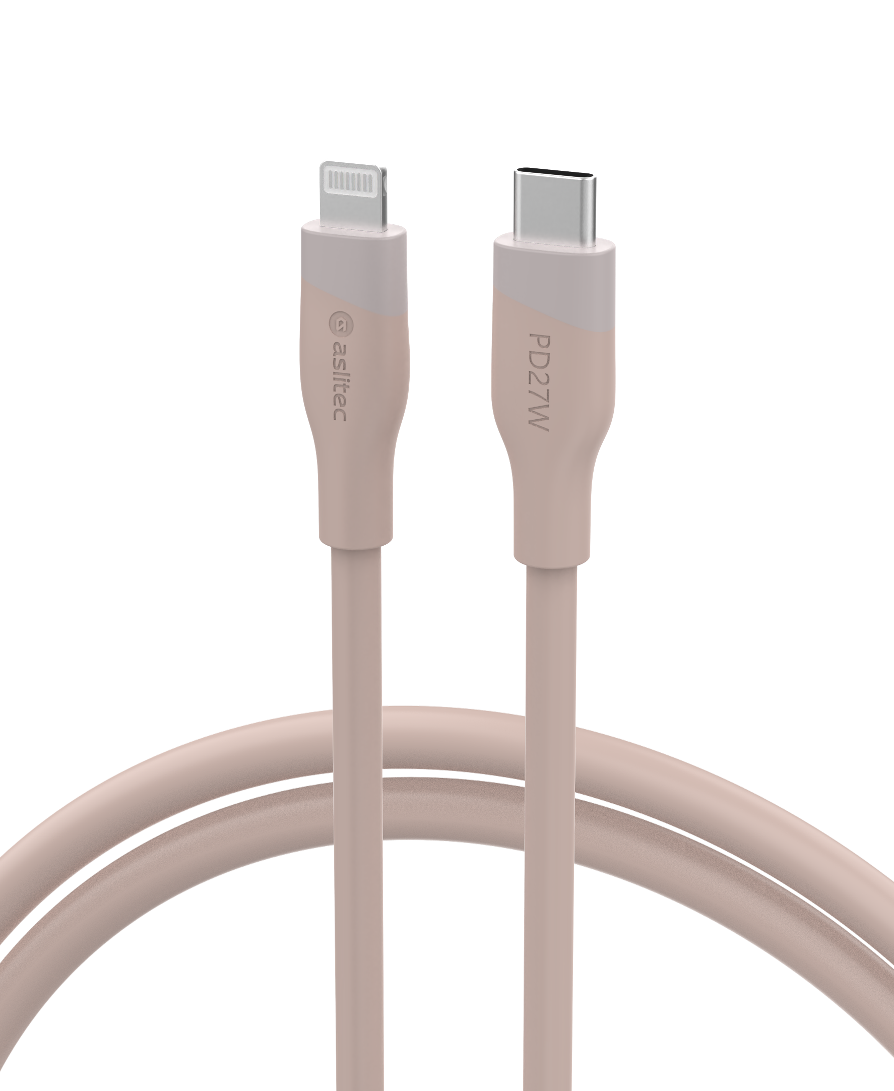 كيبل Aslitec GRAPHENEX SYNC للشحن السريع ونقل البيانات – USB-C إلى Lightning