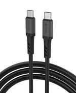 كيبل aslitec GRAPHENEX  للشحن السريع ونقل البيانات بقدرة 240 واط – USB-C إلى USB-C