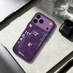 aslitec Geomag Armor Metal Accents Magsafe Case Wit Coordinates Design Case For iPhone 18 Pro