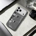 aslitec Geomag Armor Metal Accents Magsafe Case Wit Coordinates Design Case For iPhone 18 Pro