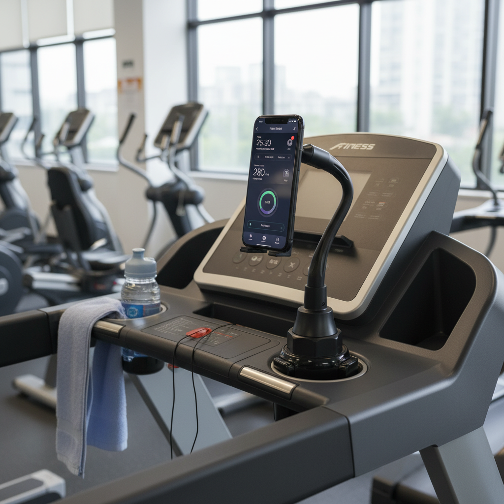 LZEL MagMount Go Magnetic Cup Holder Phone Mount | Black