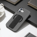 Asli Global MagTrox Gravitas MagSafe Leather Grip Case for iPhone 17