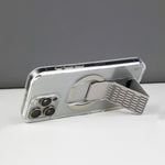 LZEL Clearmag Kickstand Clear Strap Magsafe With Enhanced Edge Protection Case For iPhone 16 Pro
