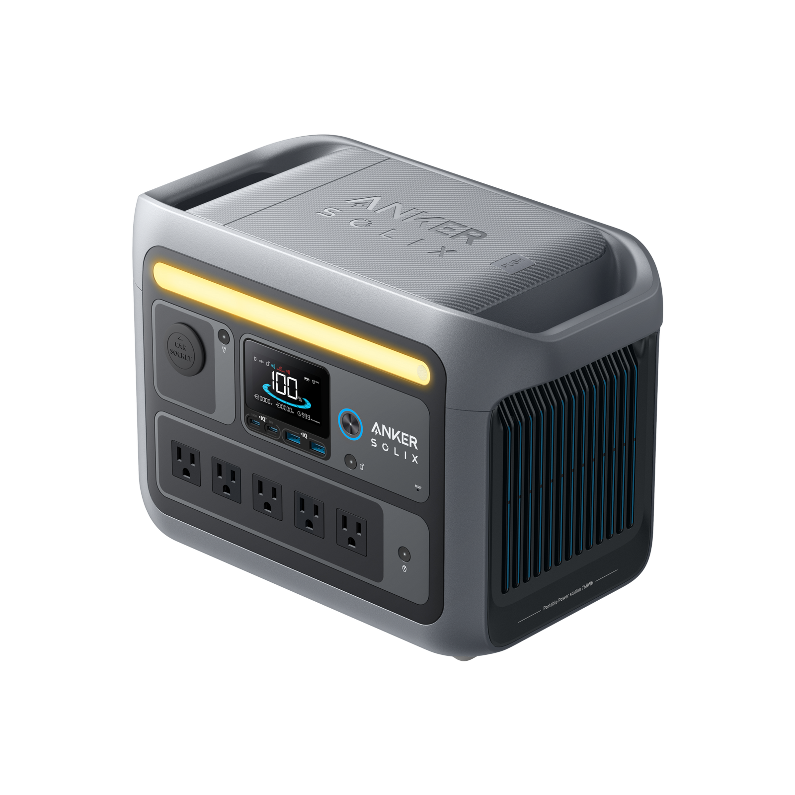 Anker SOLIX C800X Portable Power Station – 768Wh | 1200W