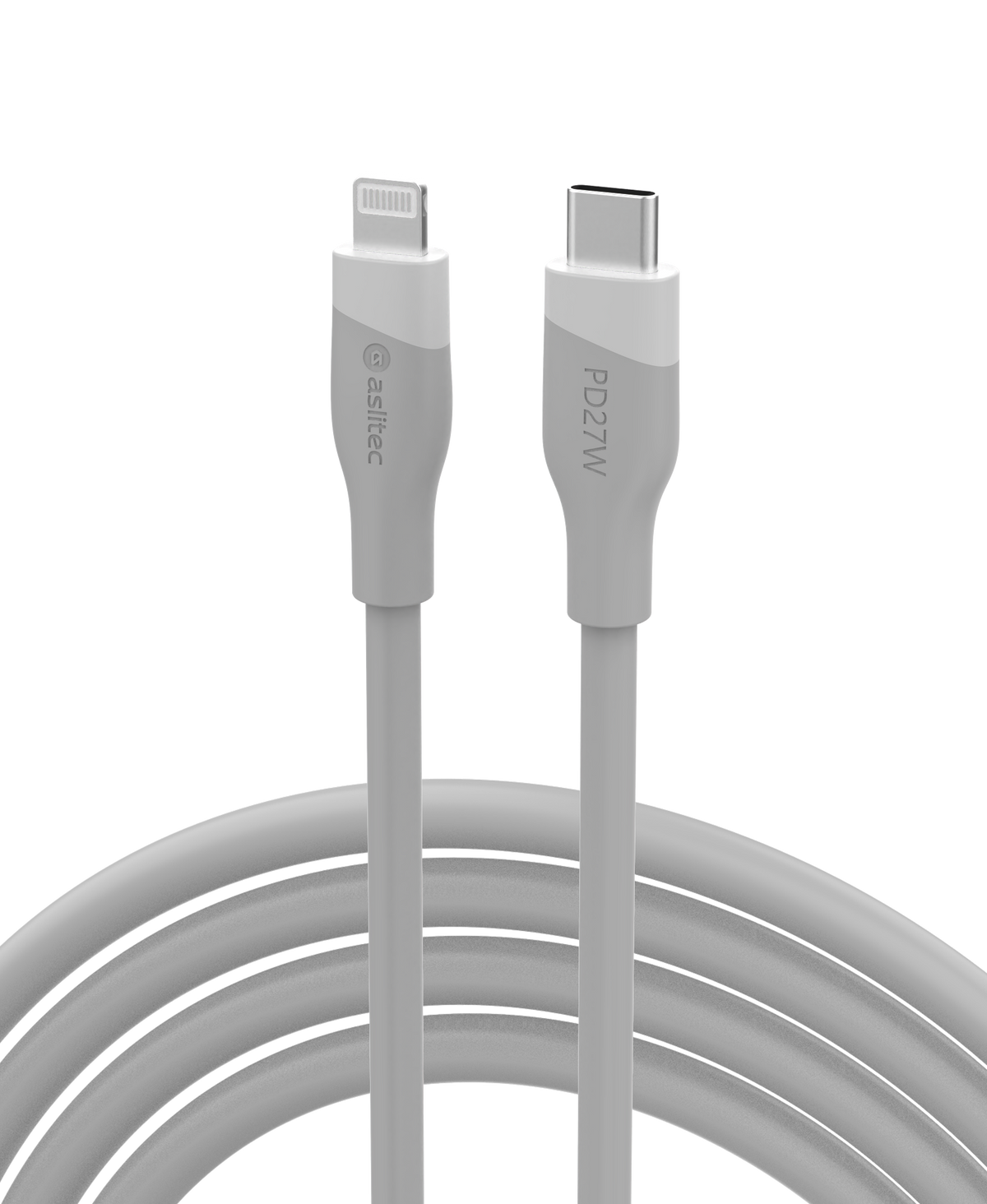 كيبل Aslitec GRAPHENEX SYNC للشحن السريع ونقل البيانات – USB-C إلى Lightning