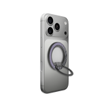 حامل Lzel مع MagSafe بزاوية 360° | رمادي