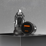 LZEL PulseCharge Mini Dual-Port Car Charger 35W – USB-C PD & USB-A QC3.0