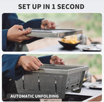 Naturehike Stainless Steel Folding Grill | Stainless Steel (Small)