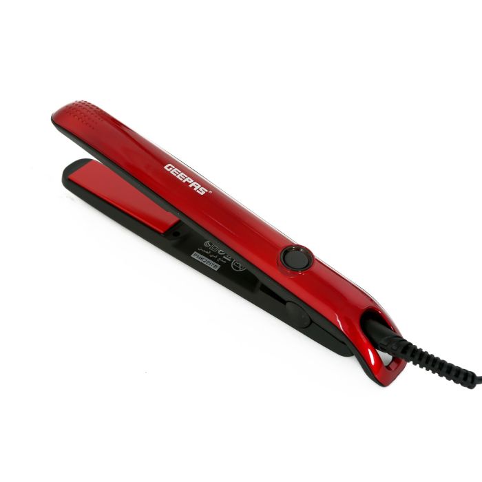 Geepas Ceramic Hair Straightener – 210°C | Floating Plate | 360° Swivel Cord