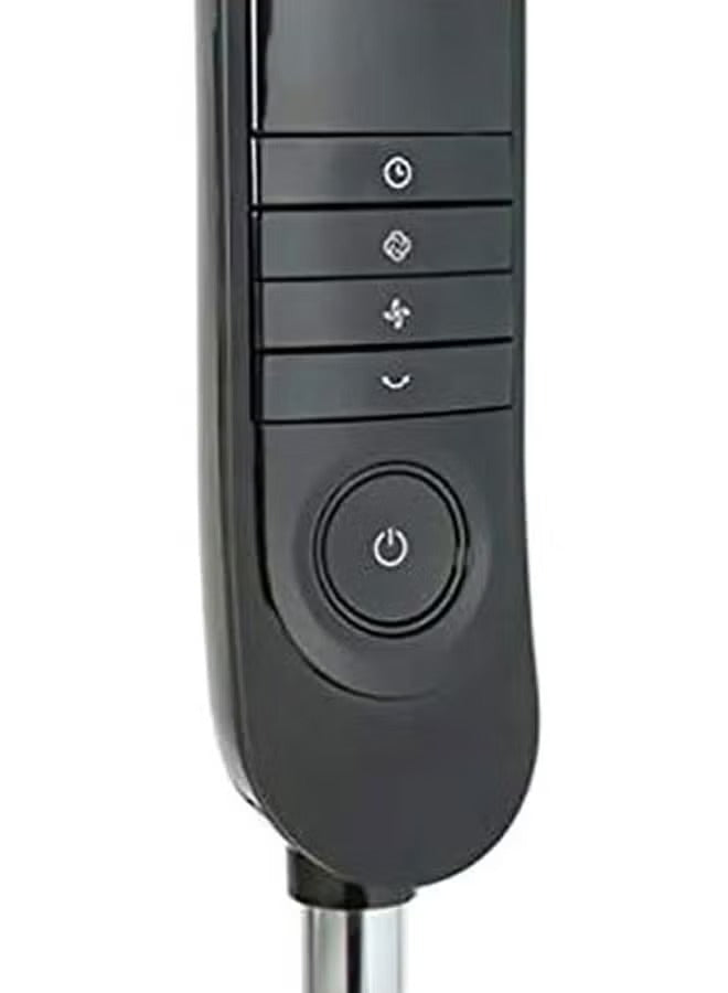 مروحة من Midea العمودية مقاس 16 بوصة – 3 سرعات، تحكم عن بعد، مؤقت 7.5 ساعة