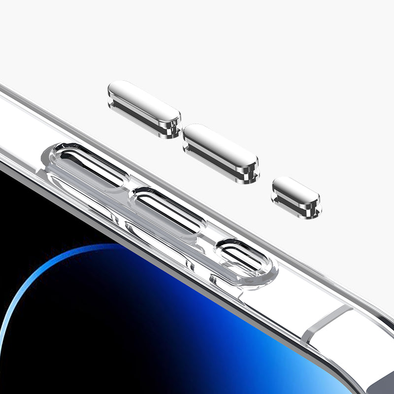 كڤر حماية X-Crystal من Keephone مقاوم للاصفرار لهاتف iPhone 14 Pro Max | شفاف