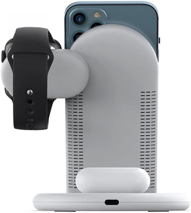 Wiwu power air 3in1 wireless charging station | White