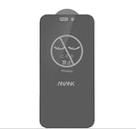 كڤر حماية شاشة 2.5D لهاتف iPhone 14 Pro  مضاد للتجسس من ANANK