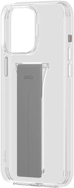 كڤر  حماية +Heldro Mount من Uniq  لهاتف iPhone 15 Pro متوافق مع MagSafe مع مسكة  |شفاف