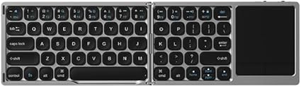 Wiwu Foldable Keyboard Steel with Touch Pad Gray