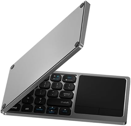 Wiwu Foldable Keyboard Steel with Touch Pad Gray