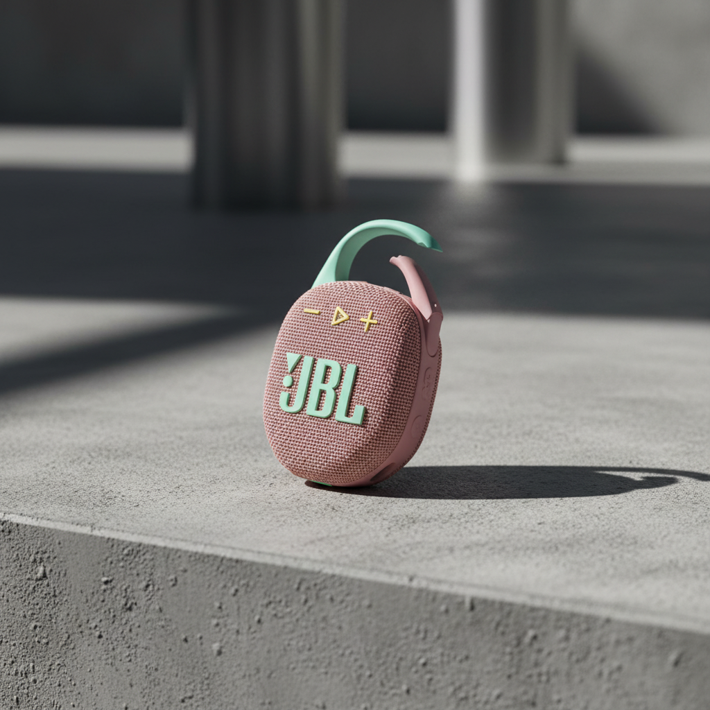 JBL Clip 5 Wireless Portable Speaker | Pink