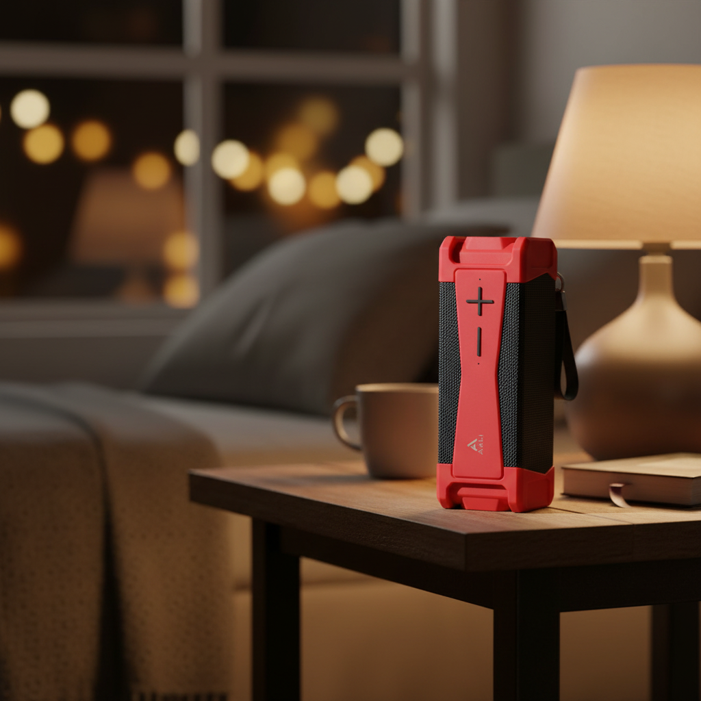 Asli Global SoundWave Echo True Wireless Speaker | Red