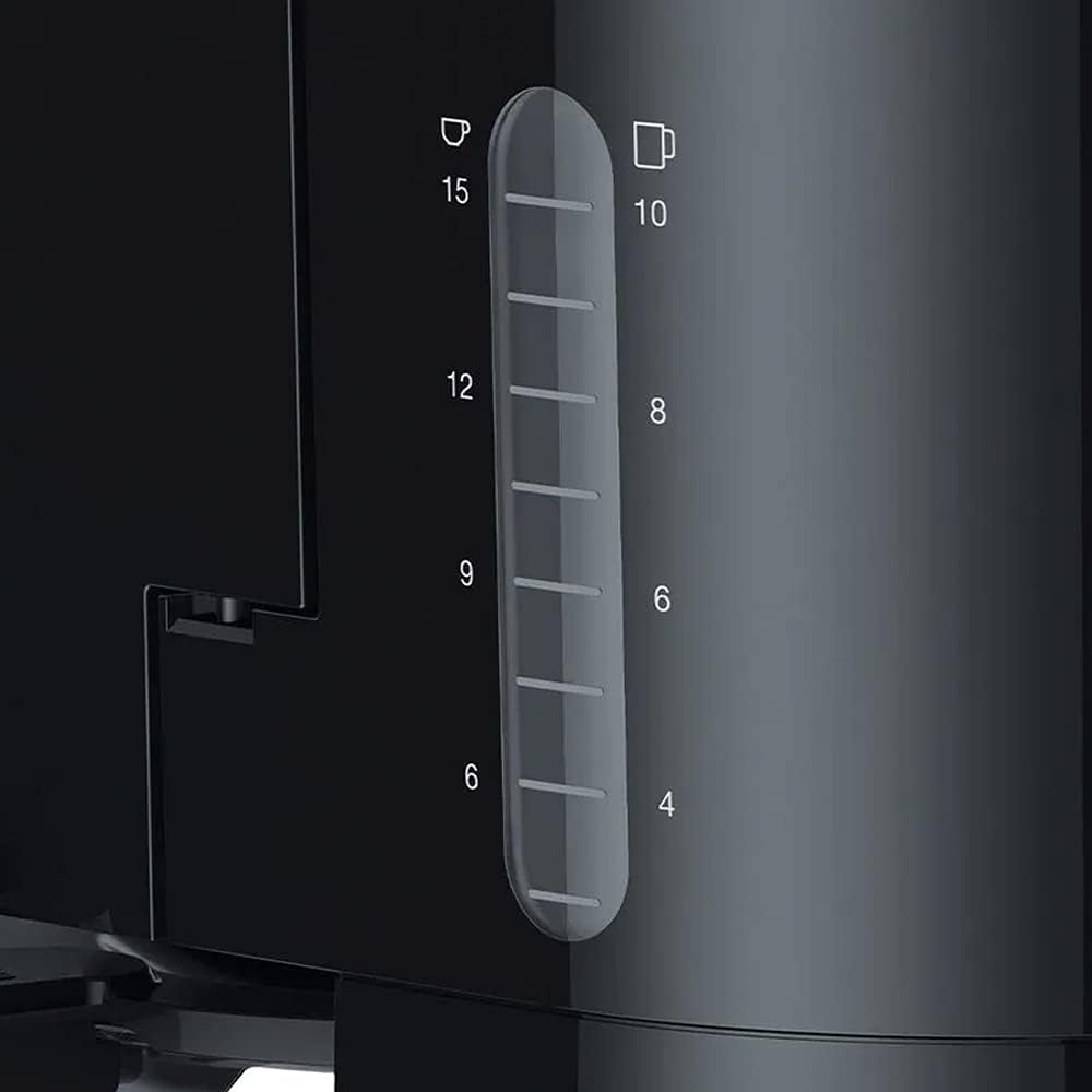 ماكينة قهوة  Breakfast1 من Braun بقوة  1000 واط | أسود | وعاء زجاجي AromaCarafe سعة 10 أكواب