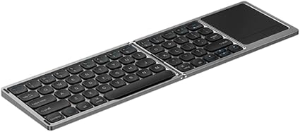 Wiwu Foldable Keyboard Steel with Touch Pad Gray