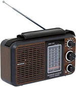 Olsenmark OMR1239 Rechargeable 8-Band Radio with USB & SD Card Music Player