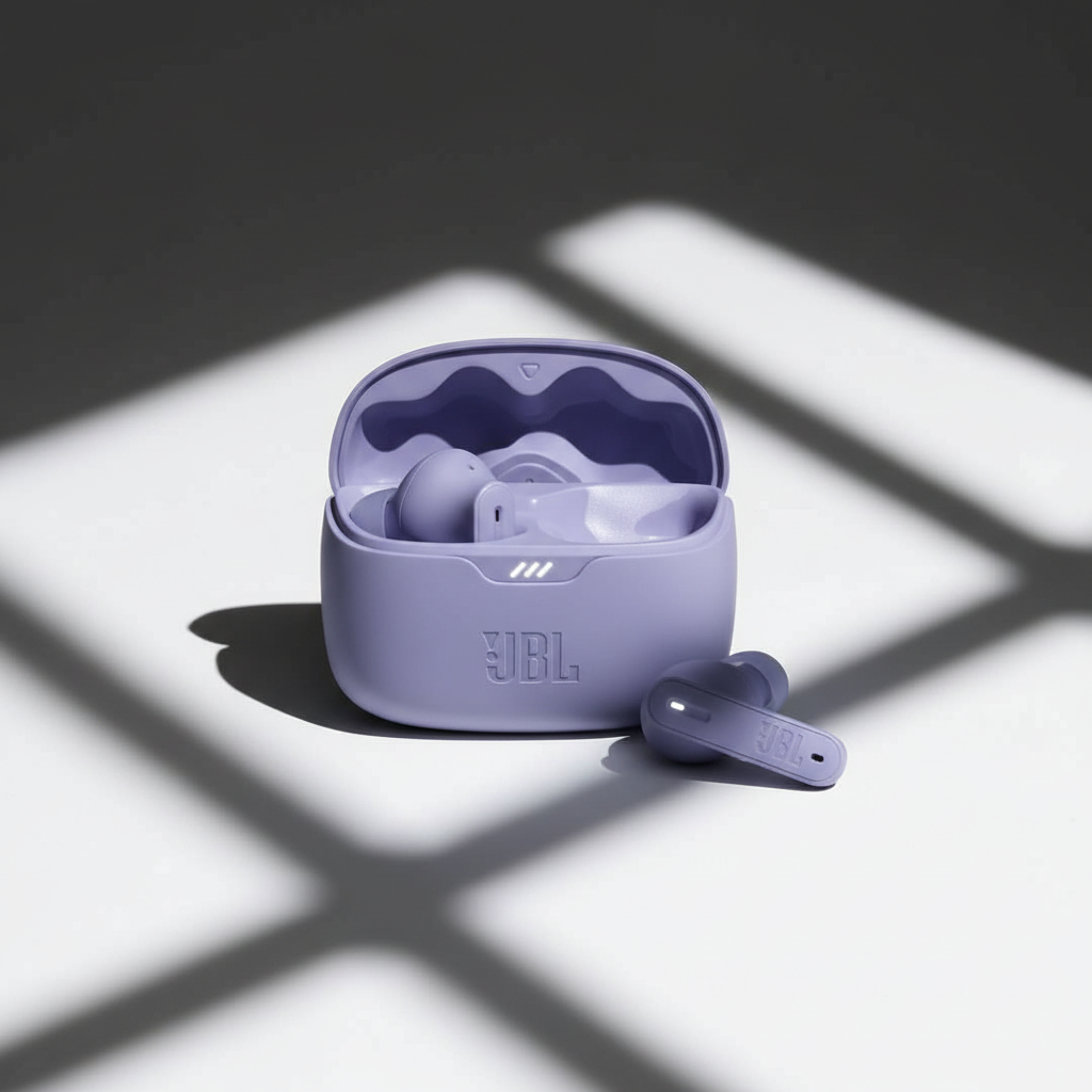 سماعات Tune Beam عازلة للضوضاء من JBL | بنفسجي