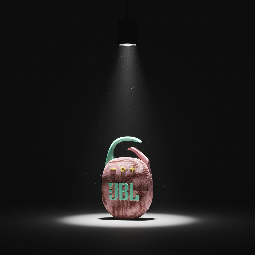 JBL Clip 5 Wireless Portable Speaker | Pink