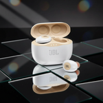 JBL Tune 125 Pure Bass Wireless Earphone Calling Music Bluetooth  | Gold