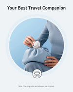 Anker MagGo Wireless Charging Station (3-in-1, Foldable Pad) with Adapter and Cable | White