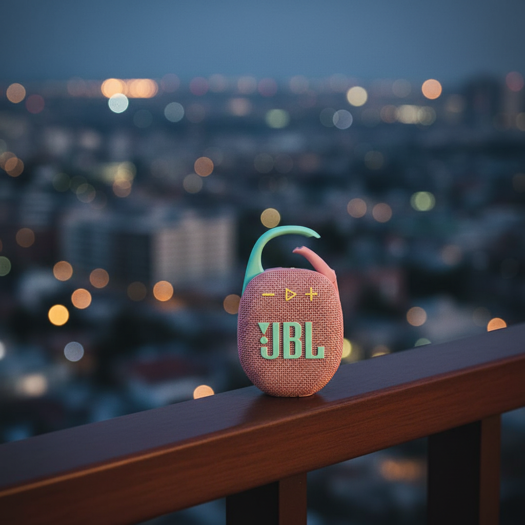 JBL Clip 5 Wireless Portable Speaker | Pink