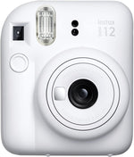 Fujifilm Instax Mini 12 Instant Film Camera Bundle | White
