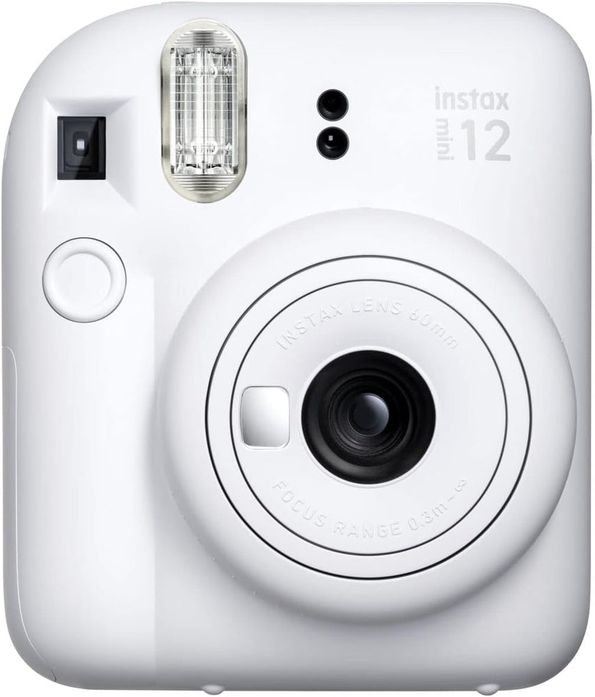 Fujifilm Instax Mini 12 Instant Film Camera Bundle | White
