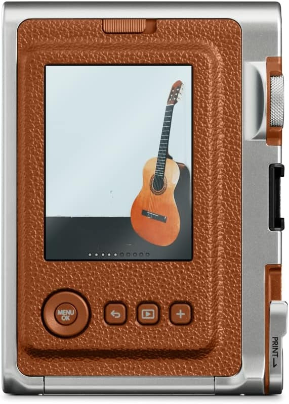 كاميرا Instax Mini EVO للأفلام الفورية من Fujifilm | بني