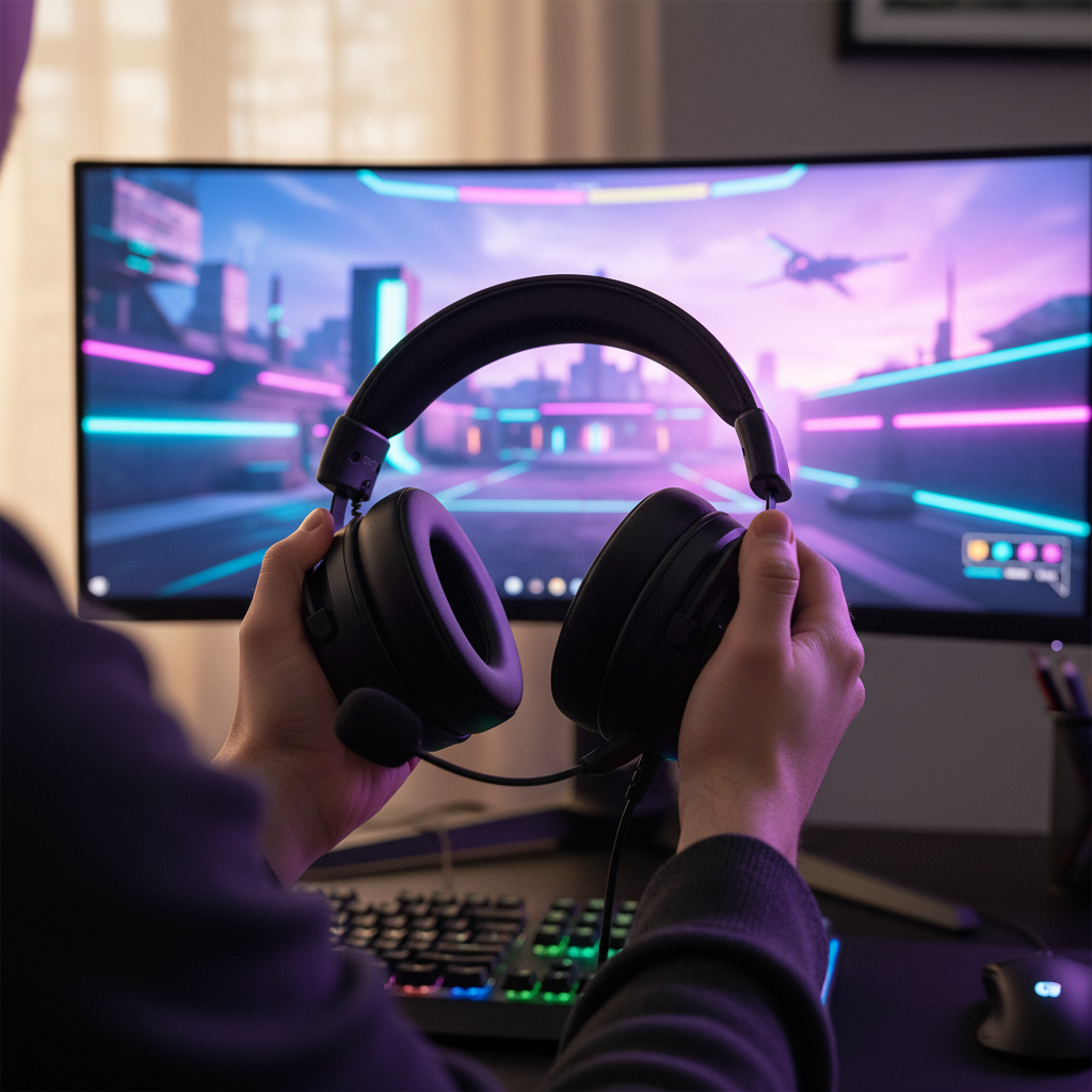 EKSA Gaming Headset With 3.5mm Jack | Black