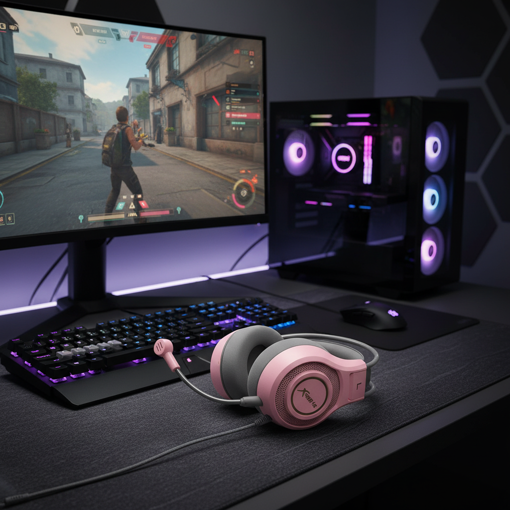 XTRIKE Me Backlit Stereo Gaming Headset