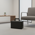 حقيبة بتصميم كلاسيكي من أسلي جلوبال لكل أغراضك الشخصية|أسود