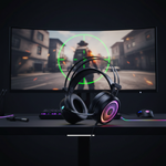 Gaming Headphones With 3.5mm Jack | Black