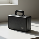 حقيبة بتصميم كلاسيكي من أسلي جلوبال لكل أغراضك الشخصية|أسود