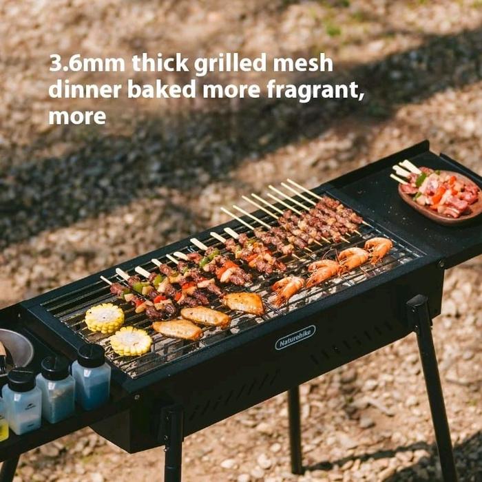 Naturehike (Moyan) Multi-functional Vertical Barbecue Grill | Black