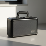 حقيبة بتصميم كلاسيكي من أسلي جلوبال لكل أغراضك الشخصية|أسود