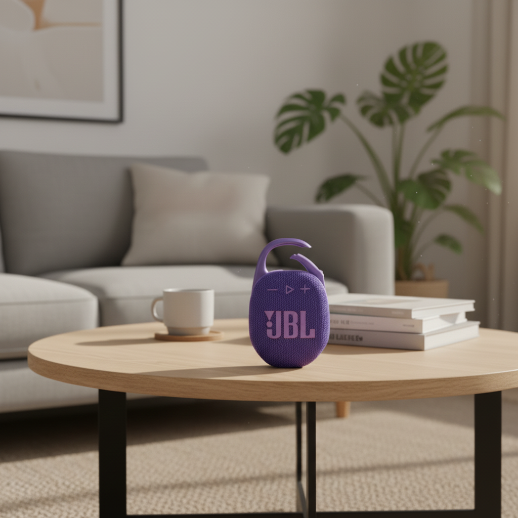 JBL Clip 5 Wireless Portable Speaker | Purple