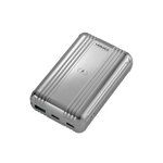 بطارية شحن لاسلكي بسعة 10000 مللي أمبير من Momax | فضي