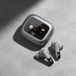 JBL Live Beam 3 True Wireless Earbuds with Screen | Silver