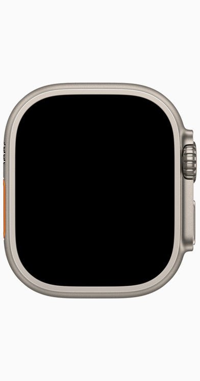 ساعة Apple Watch Ultra 3 (2025) ‏GPS + Cellular مقاس 49 مم – هيكل تيتانيوم طبيعي مع سوار Alpine أزرق فاتح (مقاس M)