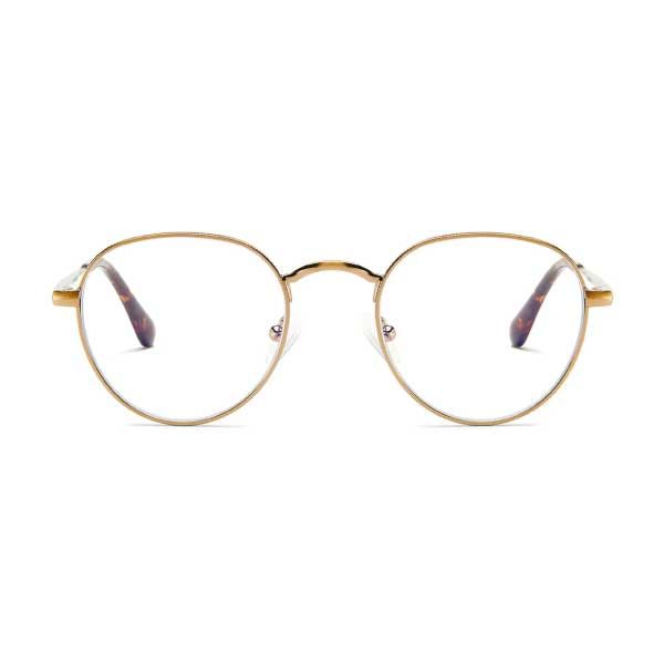 Barner Screen Glasses Ginza | Gold Matte