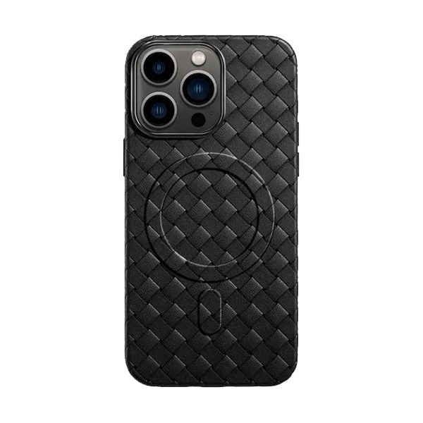 Trendy Cover Case With MagSafe For iPhone 15 Pro | Black