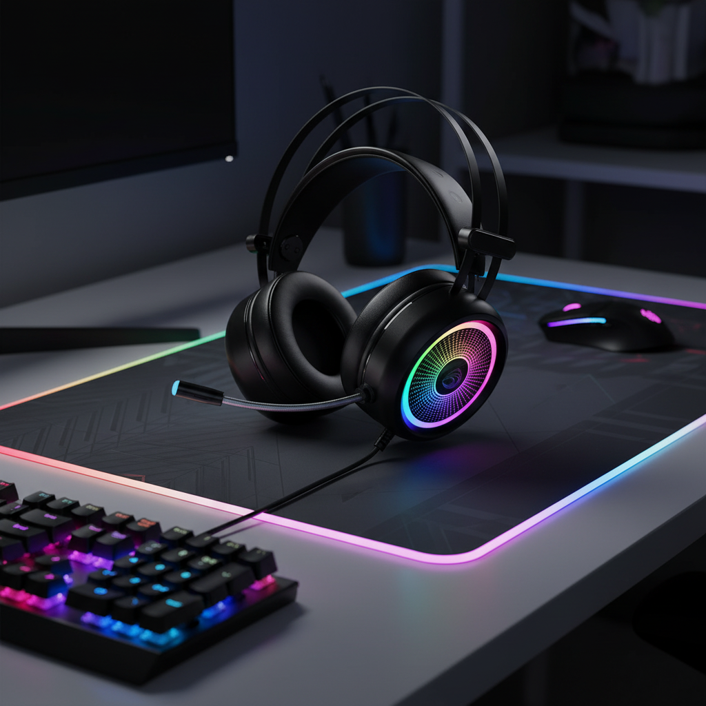 Gaming Headphones With 3.5mm Jack | Black