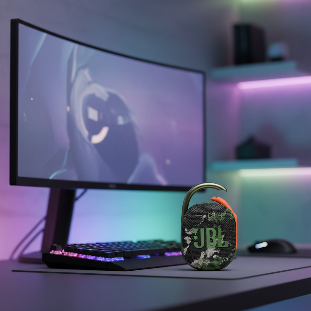 JBL Clip 4 Ultra-portable Waterproof Speaker | Squad