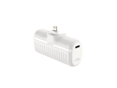 LZEL PrimeBrio Clip L5 Mini Power Bank – 5000mAh, 20W, Lightning