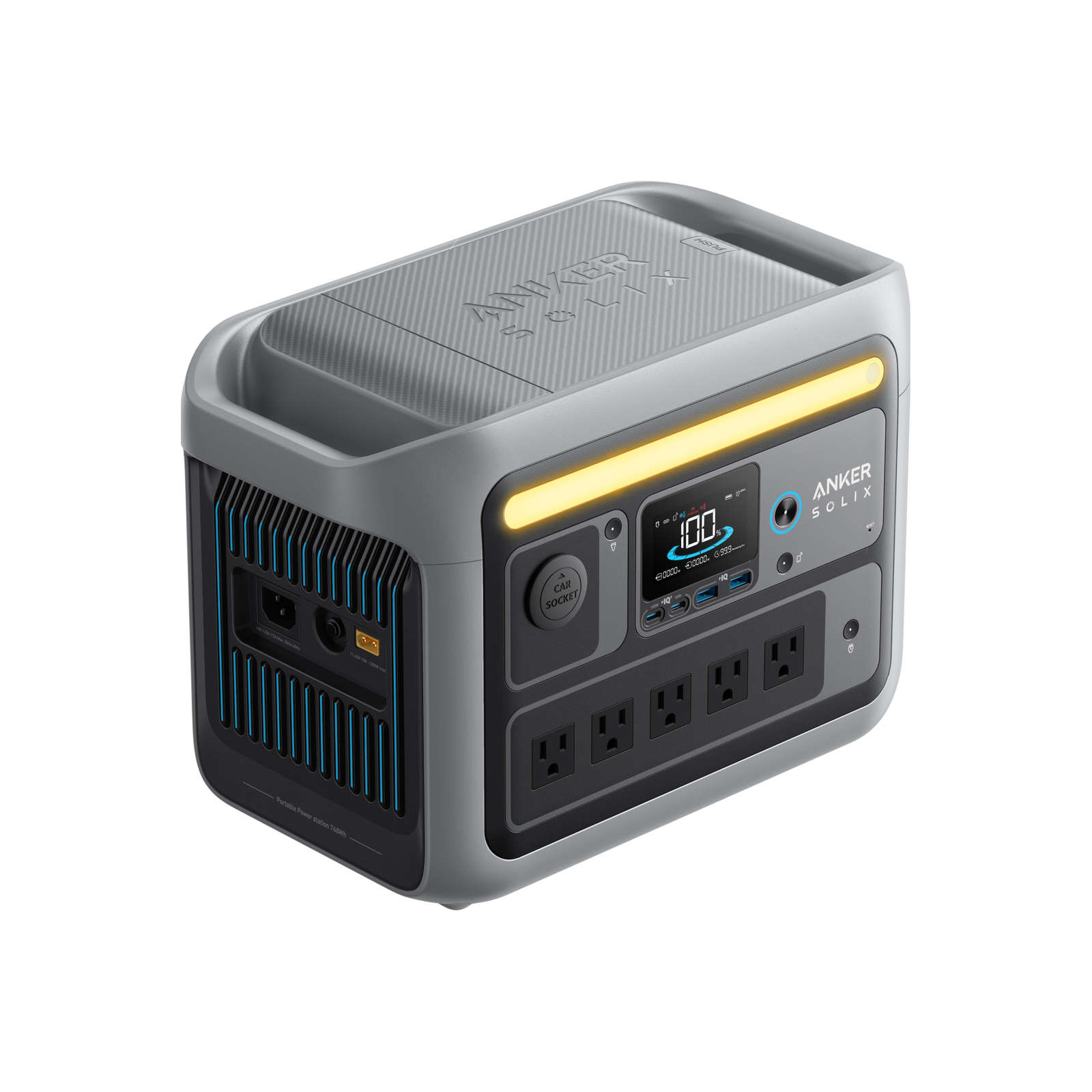 Anker SOLIX C800X Portable Power Station – 768Wh | 1200W